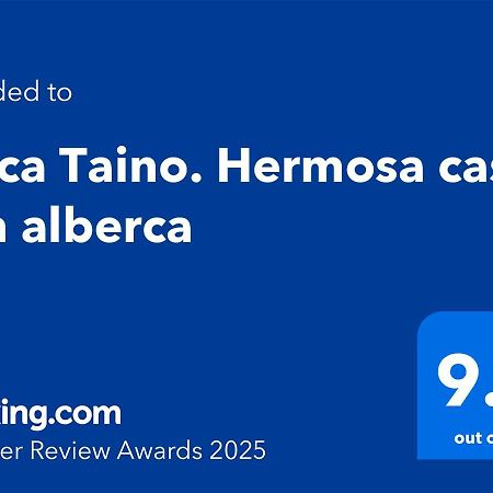 Finca Taino. Hermosa Casa Con Alberca Хьютепек Экстерьер фото