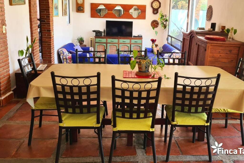 Finca Taino. Hermosa Casa Con Alberca Хьютепек Экстерьер фото