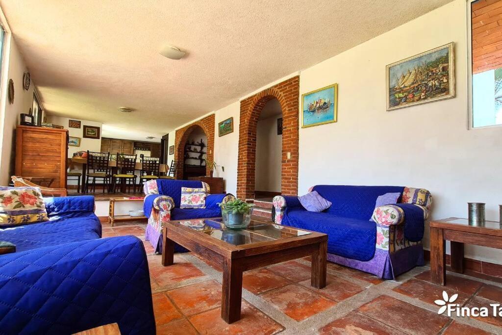 Finca Taino. Hermosa Casa Con Alberca Хьютепек Экстерьер фото