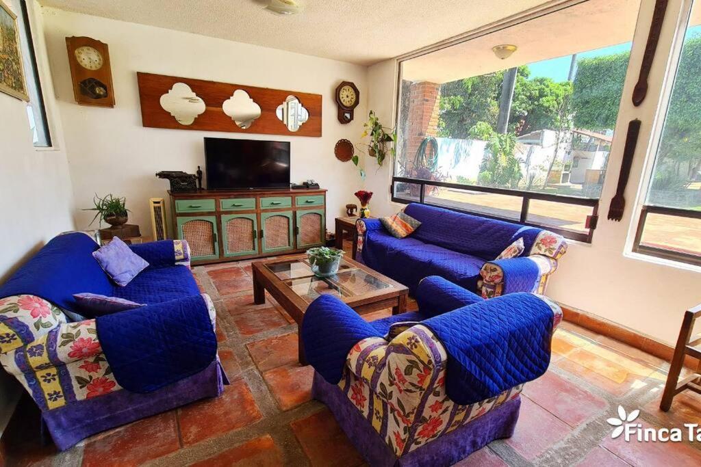 Finca Taino. Hermosa Casa Con Alberca Хьютепек Экстерьер фото